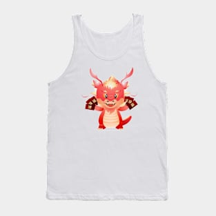 Dragon With Red Envelope Tank Top